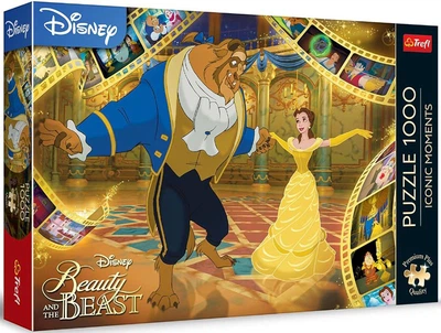 Пазли Trefl Iconic Moments - Красуня і чудовисько / Disney Beauty and the Beast / 1000 елементів (10832)