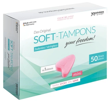 Тампони гігієнічні Soft Tampons Mini 50 шт.