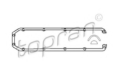Комплект прокладок клап.кришки Topran (100658)
