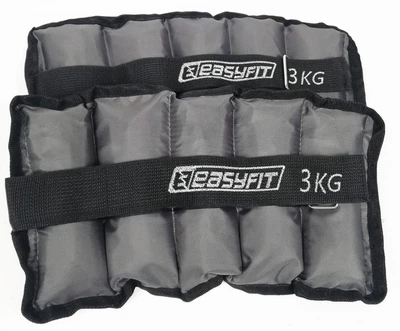 Утяжелители для ног и рук с металлом EasyFit Metal 3 кг (пара) 4630066