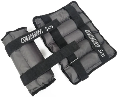 Утяжелители для ног и рук с металлом EasyFit Metal 5 кг (пара) 4630068