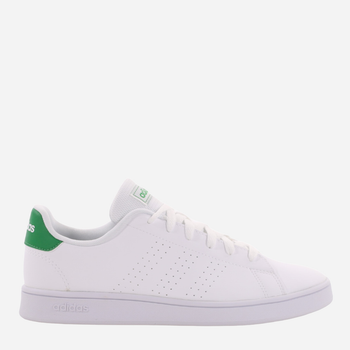 Tenisówki chłopięce adidas Advantage K EF0213 38 Biały/Zielony (4061622793523)