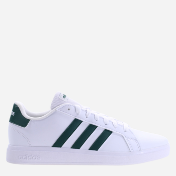 Tenisówki chłopięce adidas Grand Court 2.0 K IG4830 37.5 Biały/Zielony (4066755741540)