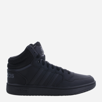 Tenisówki chłopięce adidas hoops 3.0 Mid K HR0228 36.5 Czarne (4065415596476)