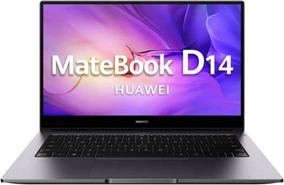 Ноутбук 14" HUAWEI MateBook D14 AMD Ryzen 5 3500U RAM 8GB SSD 512GB Win11 Алюминиевый корпус (UKR) - Уценка