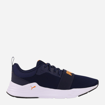 Buty sportowe chłopięce Puma Wired Run 374214-17 35.5 Granatowe (4064536063508)