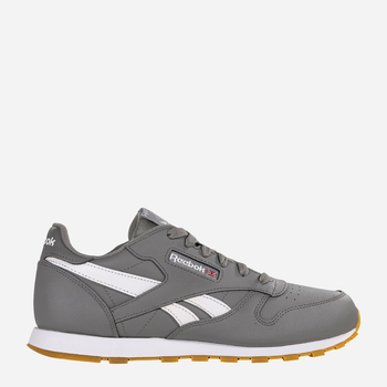 Дитячі кросівки для хлопчика Reebok Classic Leather DV9608 34.5 Сірі (4061624641730)