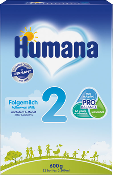 Молочна суха суміш Humana 2 600 г (4031244720238)