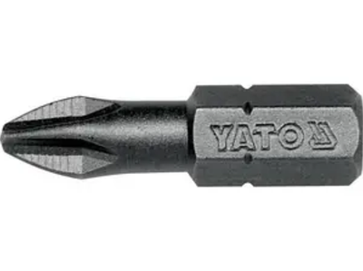 Насадка викруткова YATO : "Philips" ACR PH1, L= 25 мм,HEX 1/4 уп. 10 шт.