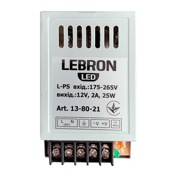 Блок живлення LEBRON L-PS 12V 3A 36W
