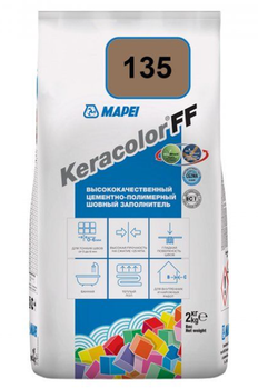 Затирка для швів Mapei Keracolor 135 Золотий пісок 2кг