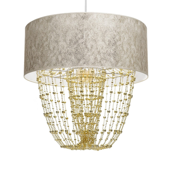 Люстра Milagro MLP-6447 Almeria white/gold 1*E27 60w