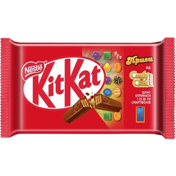 Упаковка батончиків KitKat 41.5 г х 36 шт