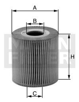 Масляный фильтр MANN HU6013Z