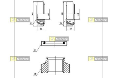 Колісний підшипник STARLINE S LO 01324