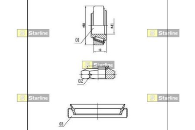 Колісний підшипник STARLINE S LO 00918