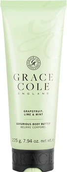 Баттер для тела Grace Cole Grapefruit Lime & Mint, 225 г