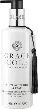 Лосьон для рук и тела White Nectarine & Pear Grace Cole, 300 мл