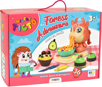 Набір для творчості Strateg Містер тісто Forest adventure (4823113865900)