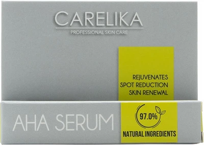 Сироватка для обличчя з AHA-кислотами CARELIKA, 7 мл