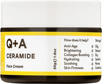Захисний крем для обличчя з керамідами Ceramide Barrier Defence Face Cream Q+A 50гр