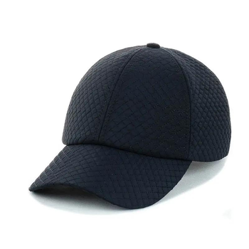Стёганая кепка на флисе (Мелкий стежок) One-size 56-57 см Темно-синий