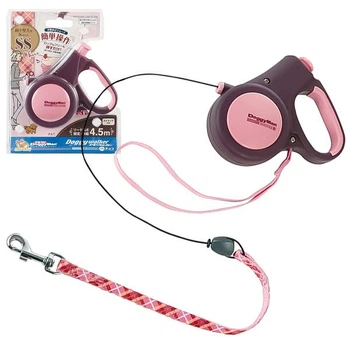 DoggyMan Retractable Lead Trad Style ss доггимен догги волкер поводок рулетка для собак до 8кг, трос 4.5м