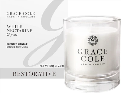Свічка ароматизована Grace Cole White Nectarine & Pear 200 г