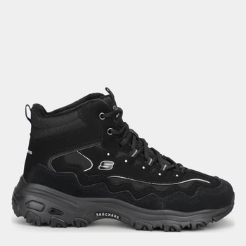 Женские демисезонные ботинки низкие Skechers 168026 BKSL 36.5 (6.5US) 23.5 см Черные (196989923703)