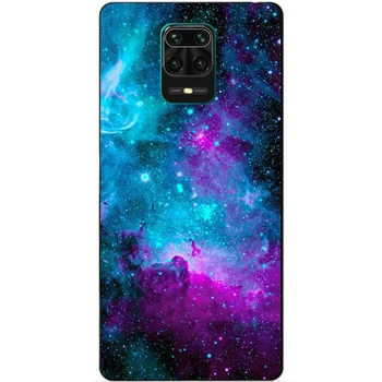 Чехол силиконовый бампер Candy для Xiaomi Redmi Note 9 Pro с рисунком Галактика Космос