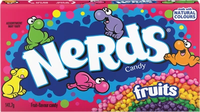 Конфеты Nerds Fruits Videobox 141.7 г (1230000131384)