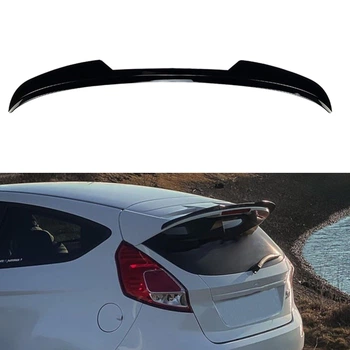 Спойлер багажника Ford Fiesta MK6 ST-Line чорний глянсовий ABS-пластик (08-17 р.в.)