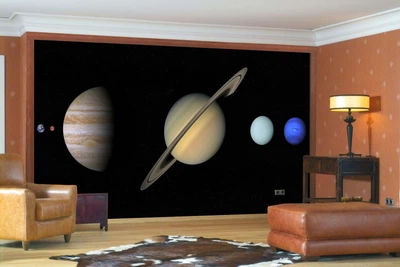 3D Фото Обои PHOTODECOR "Планеты солнечной системы" 1 кв.м.