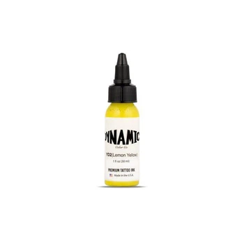 Краска для татуировки Dynamic Color Lemon Yellow 30 мл