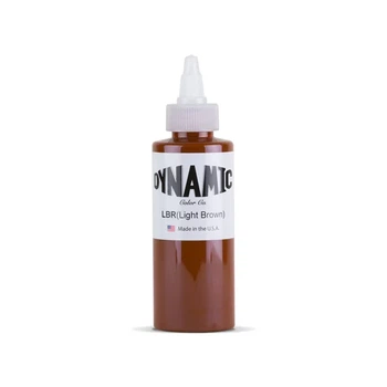 Тату фарба Dynamic Light Brown Tattoo Ink 30 мл