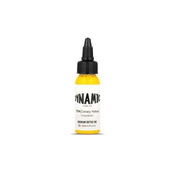 Краска для татуировки Dynamic Color Canary Yellow 30 мл