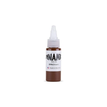 Тату фарба Dynamic Brown Tattoo Ink 30 мл