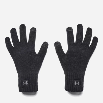 Рукавички чоловічі Under Armour Halftime Gloves 1373157-003 S-M Чорні (196884019198)
