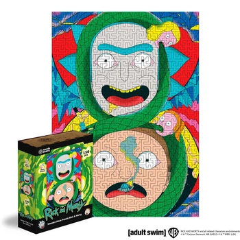 Деревянный пазл-лабиринт Woods Story Rick & Morty™ Бесконечные приключения XL