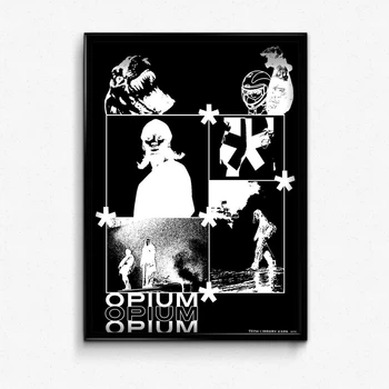 Постер в рамке Opium 2352 А4