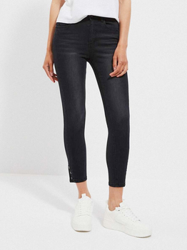 Jeansy skinny damskie Moodo Z-JE-3601 XXL Czarne (5904152254425)