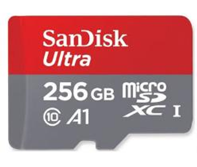 Карта памяти SanDisk 256GB A1 Ultra MicroSD UHS-I Class 10 (Up to 98 MB/s) (SDSQUAC-256G-GN6MN)