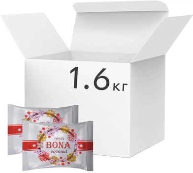 Цукерки Chocco Via Bona Coconut 1.6 кг (4820148612257)