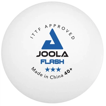 М'ячі для настільного тенісу Joola Flash 40+ White 6 шт (40041)