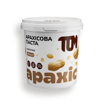 ТОМ Арахисовая паста нейтральная, 500 г.