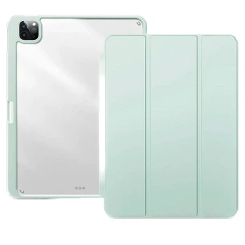 Чохол MaiKai Aurora Style для iPad Pro 13" 2024 with Pencil Slot Series Light Green