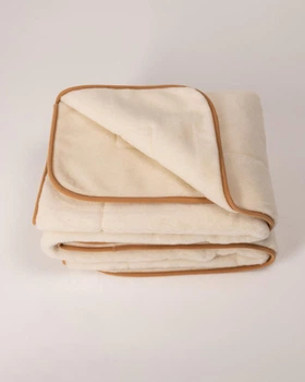 Ковдра Woollen 140х200 із вовни Мериносу (Woolmark) особлива тепла