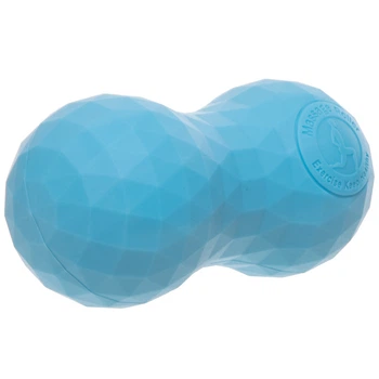Мяч кинезиологический двойной Duoball (мини валик) SP-Planeta Pro (TPR, размер 13,5x6см, Синий) (FI-3808_Синий)