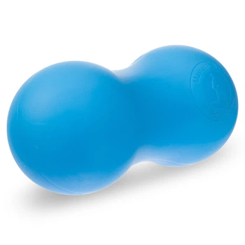 Мяч кинезиологический двойной Duoball (мини валик) SP-Planeta (TPR, размер 14х6,5см, 395гр, Синий) (FI-7073_Синий)