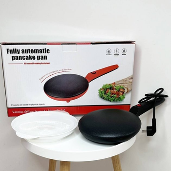Электроблинница с антипригарным покрытием Crepe Maker 600 W Черная